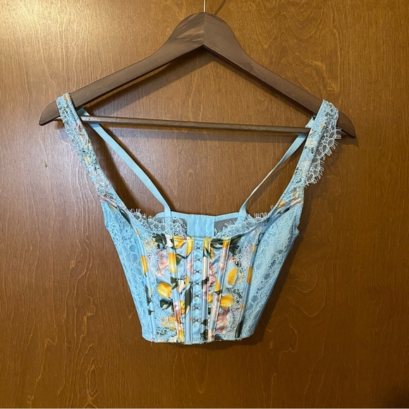 Victoria's Secret Unlined Lace - Up Corset Top Dream Angels Size XS - Picture 3 of 8